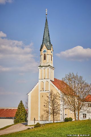 Gemeinde Massing Landkreis Rottal-Inn Anzenberg Wallfahrtskirche Mariä Heimsuchung (Dirschl Johann) Deutschland PAN